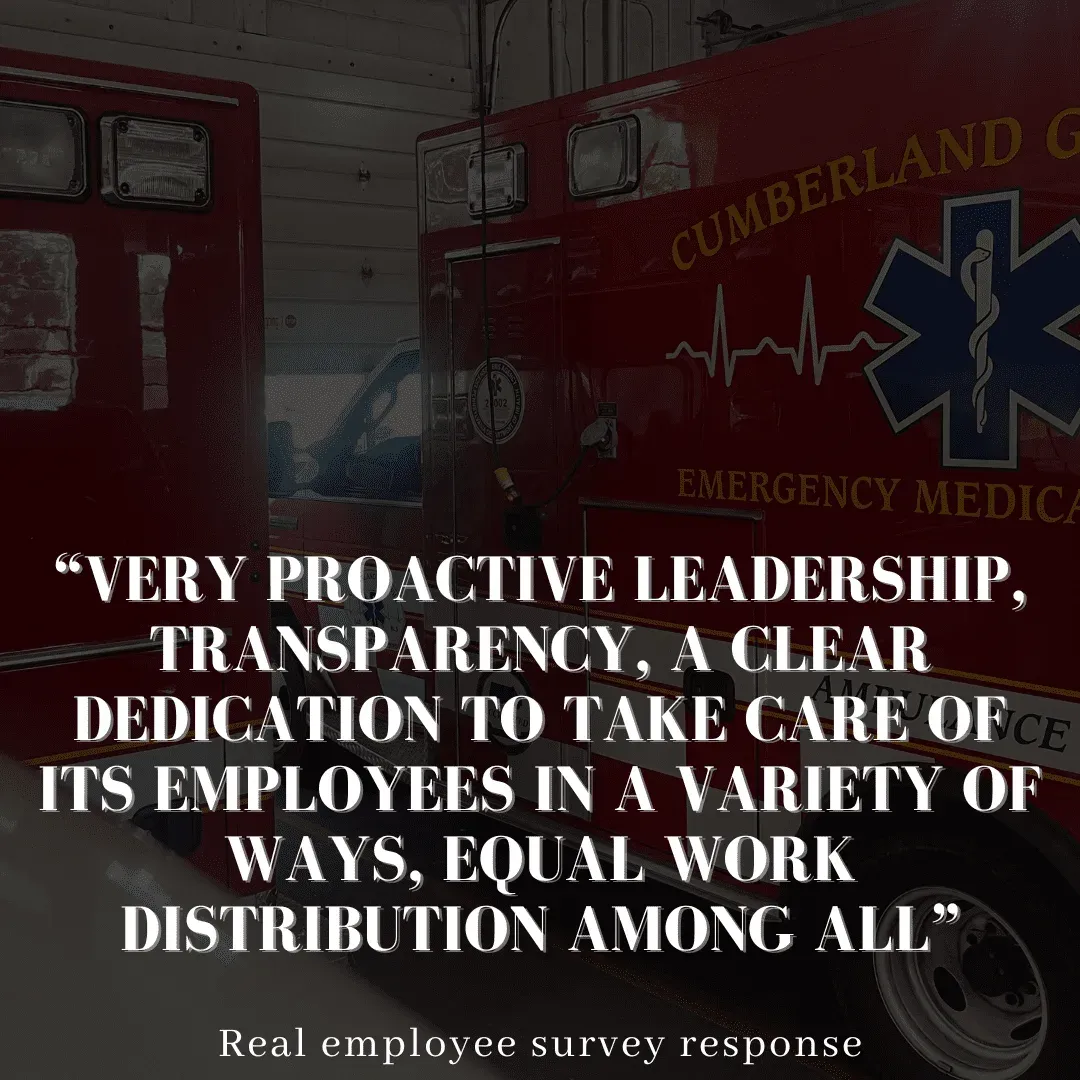 Employee testimonial